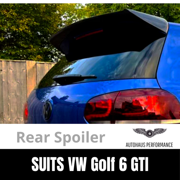 Brand new VW Volkswagen Golf 6 GTI Osir Style Rear Spoiler (2008-2013)