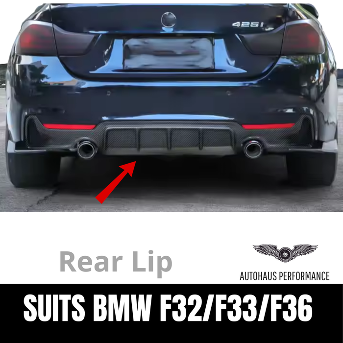 Brand New Gloss Black MP Style Rear Diffuser For BMW 4 Series F32 F33 F36 2014-2020 Brand New Gloss Black MP Style Rear Diffuser For BMW 4 Series F32 F33 F36 2014-2020