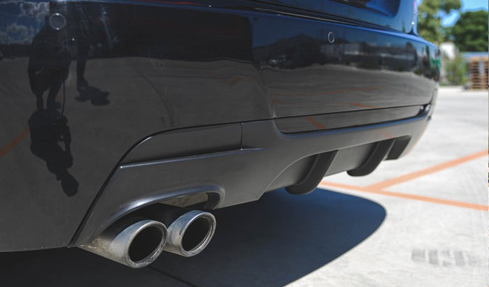 Gloss Black Rear Diffuser for BMW E92 E93 3 series single exhaust Pre LCI Gloss Black Rear Diffuser for BMW E92 E93 3 series single exhaust Pre LCI