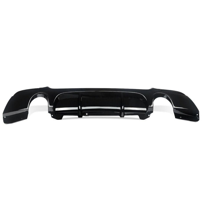 Gloss Black Rear Diffuser for BMW 3 series E92 E93 Twin exhaust 335i Gloss Black Rear Diffuser for BMW 3 series E92 E93 Twin exhaust 335i
