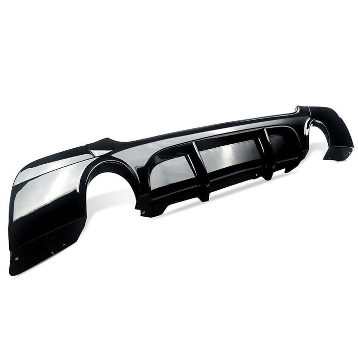 Gloss Black Rear Diffuser for BMW 3 series E92 E93 Twin exhaust 335i Gloss Black Rear Diffuser for BMW 3 series E92 E93 Twin exhaust 335i