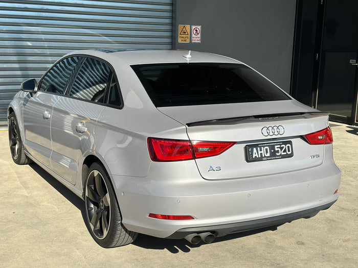 Gloss Black Spoiler Rear wing M4 style Suit Audi A3 S3 RS3 8V Gloss Black Spoiler Rear wing M4 style Suit Audi A3 S3 RS3 8V