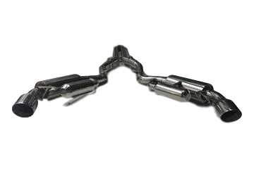 Twin Catback Exhaust To Suit Ford Mustang (2015-2017) V8 5L RHD Coupe 3"