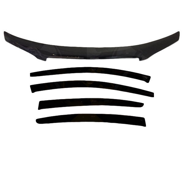 BONNET PROTECTOR AND WEATHER SHIELDS TO SUIT FORD FALCON BA BF SEDAN 2002-2008