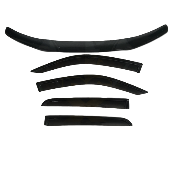 BONNET PROTECTOR & WEATHER SHIELDS TO SUIT TOYOTA HILUX 2011-2015 SR SR5 FACELIFT