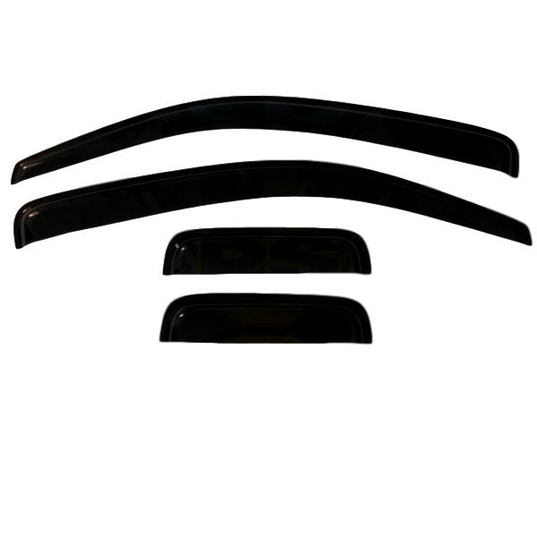 WEATHER SHIELD WINDOW VISORS TO SUIT TOYOTA HILUX SPACE CAB 2005-2018