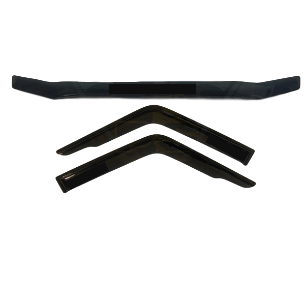 BONNET PROTECTOR AND WEATHER SHIELDS TO SUIT TOYOTA LANDCRUISER UTE 70 76 78 79 SERIES 07-16