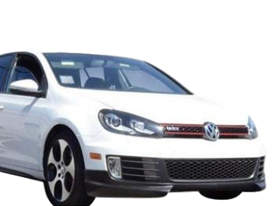 RIEGER STYLE FRONT BUMPER BAR LIP TO SUIT VW VOLKSWAGEN GOLF GTI MK6 2009-2011