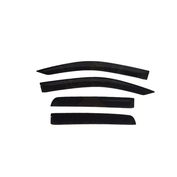PREMIUM WEATHER SHIELD WINDOW VISORS TO SUIT ISUZU DMAX 2017+