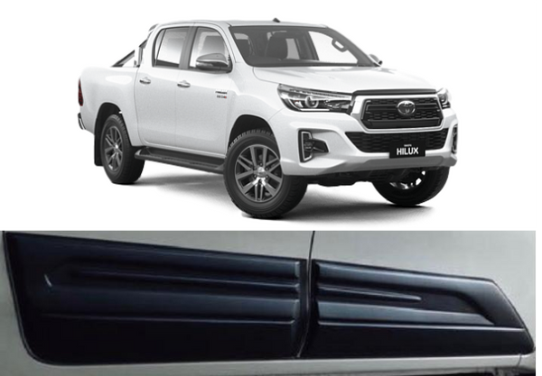 BODY DOOR CLADDING ARMOUR TO SUIT TOYOTA HILUX REVO 2015-2020