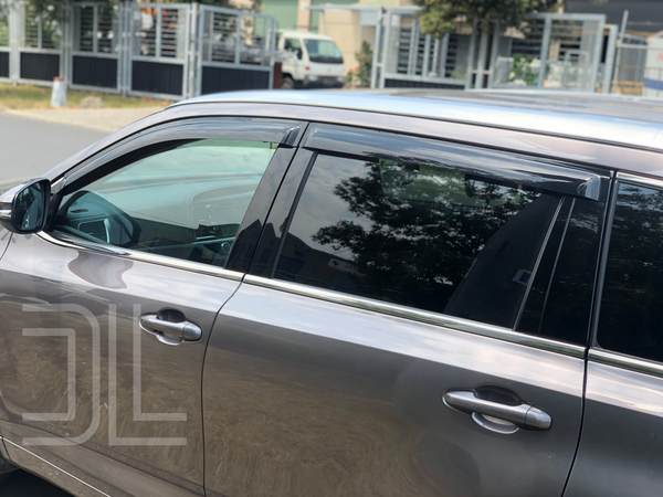 PREMIUM WEATHER SHIELD WINDOW VISORS TO SUIT TOYOTA KLUGER 2013-2019