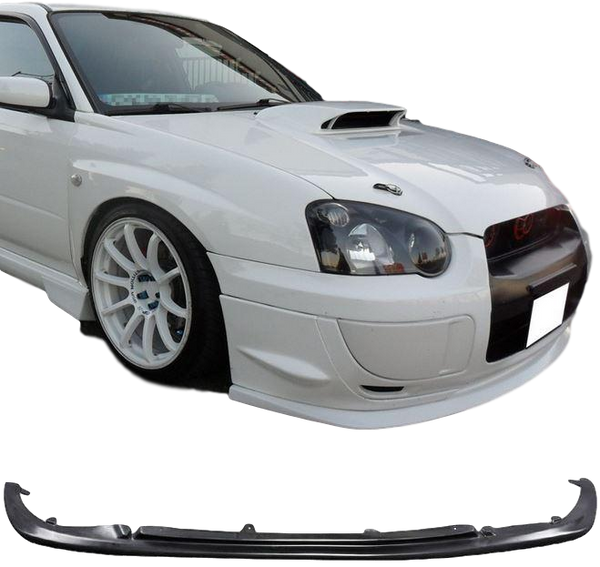 FRONT BUMPER BAR LIP TO SUIT SUBARU WRX STI PEANUT EYE 2003-2005
