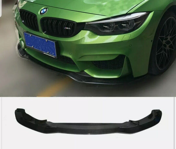 BMW 3 Series Carbon Fibre front lip M-Performance style for M3 F80 PSM Style