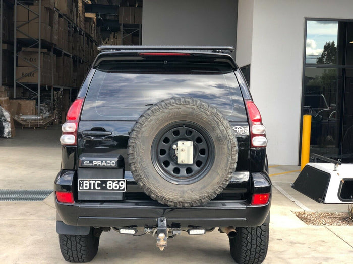 Toyota Prado 120 Series 2003 - 2009 Rear Spoiler Wing Deflector Gloss Black Toyota Prado 120 Series 2003 - 2009 Rear Spoiler Wing Deflector Gloss Black