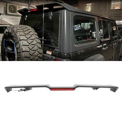Brand new Gloss Black Spoiler wing for Jeep Wrangler JK JL 2 Door and