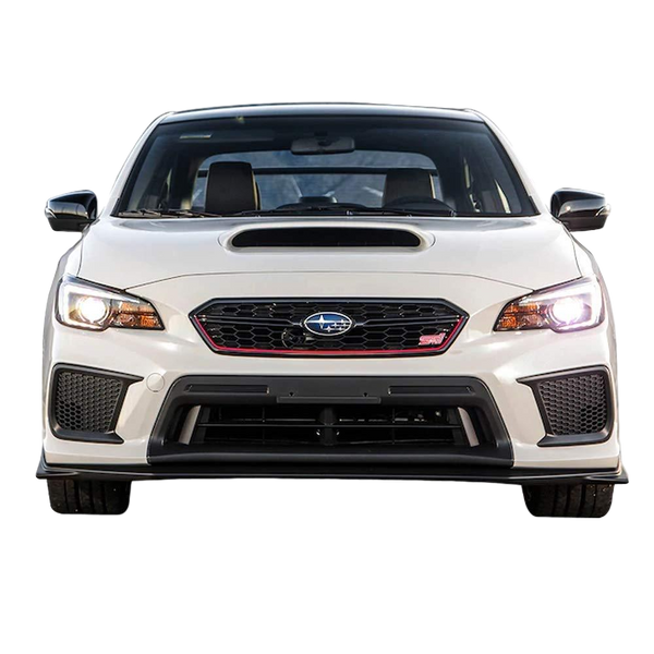 LUST X FRONT BUMPER BAR LIP TO SUIT SUBARU WRX STI 2015-2018
