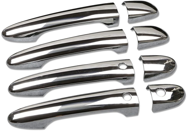 CHROME HANDLE DOOR COVERS TO SUIT MAZDA 2 3 6 2008-2013