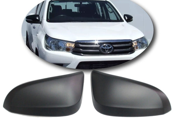 MIRROR COVERS TO SUIT TOYOTA HILUX REVO 2015-2019 DUALCAB 4X4 4X2