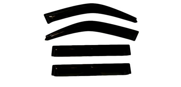WEATHER SHIELD WINDOW VISORS TO SUIT TOYOTA LANDCRUISER 100 SERIES FJ100
