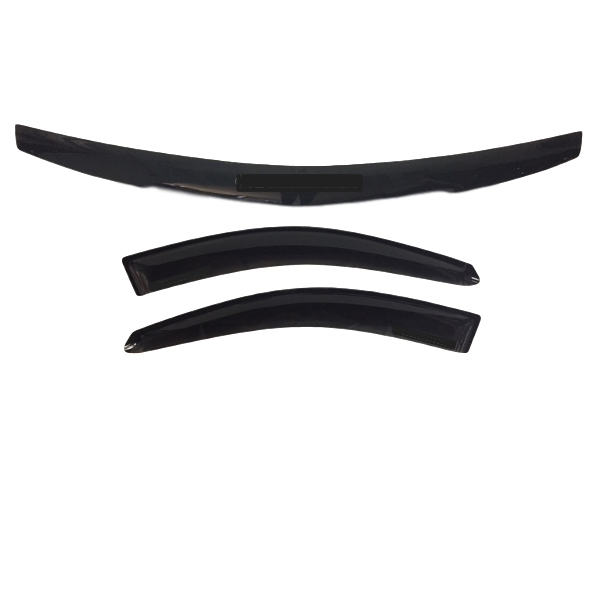 BONNET PROTECTOR AND WEATHER SHIELDS TO SUIT MITSUBISHI CHALLENGER 2009-2015