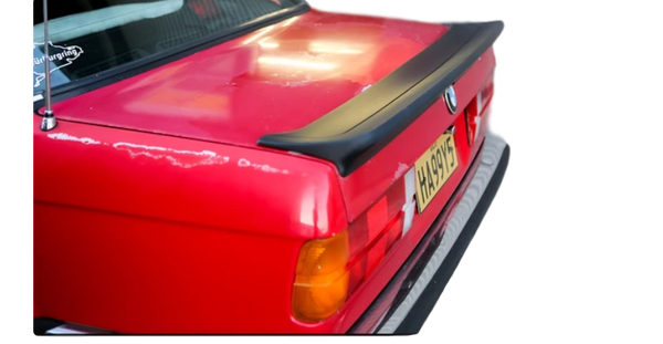 REAR BOOT LIP SPOILER BOBTAIL WING M-TECH 1 TO SUIT BMW E30 COUPE/SEDAN/CONVERTIBLE