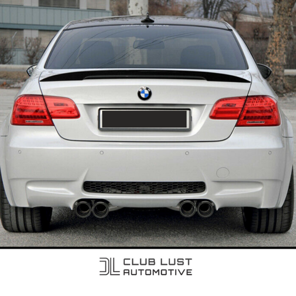 Black Rear Spoiler Boot Wing Lip For BMW E92 325i 335i Sedan M3 3 series