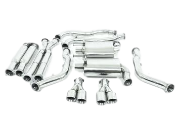 Twin 3" Stainless Catback Exhaust System To Suit Holden Caprice / HSV Grange WM / WN