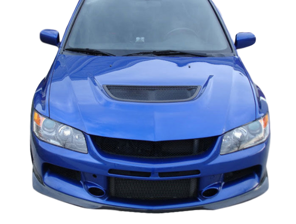 FRONT BUMPER BAR LIP TO SUIT MITSUBISHI EVO 9 RALLIART 2006-2007