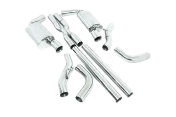 STAINLESS CATBACK EXHAUST SYSTEM TO SUIT CHRYSLER 300C SRT8 (2012 - 2015) 6.4 V8 TWIN 3"