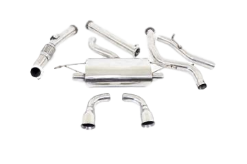 TURBO BACK 3" EXHAUST TO SUIT FORD FOCUS XR5 2006-2011 2.5 LITRE