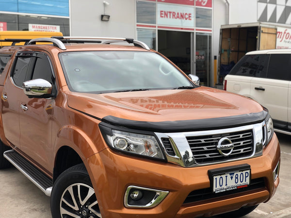 BONNET PROTECTOR STONE GUARD TO SUIT NISSAN NAVARA NP300 D23 2015-2019