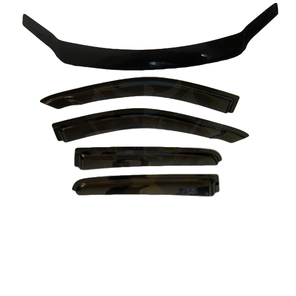 BONNET PROTECTOR AND WEATHER SHIELDS TO SUIT MAZDA BT50 DUALCAB MAY 2006-2011