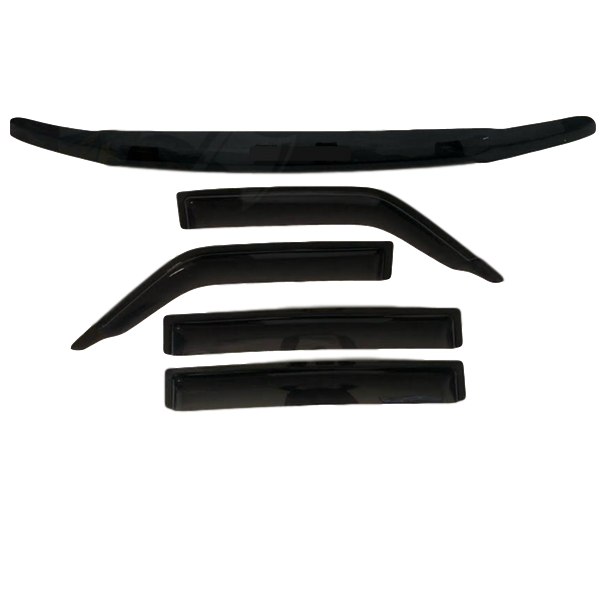 BONNET PROTECTOR & WEATHER SHIELDS TO SUIT MITSUBISHI PAJERO V73 2000-2006