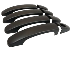 MATTE BLACK DOOR HANDLE COVERS TO SUIT FORD RANGER PX1 PX2 PX3 2015-2019