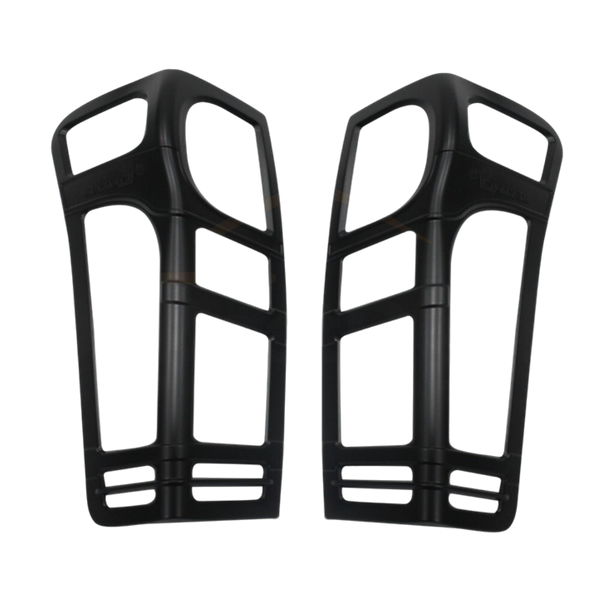 MATTE BLACK TAIL LIGHT SURROUNDS TO SUIT ISUZU DMAX 2012-2019 4X4 4WD
