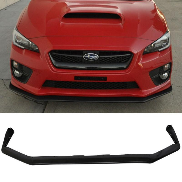 V STYLE FRONT BUMPER BAR LIP TO SUIT SUBARU WRX/STI 2015-2017
