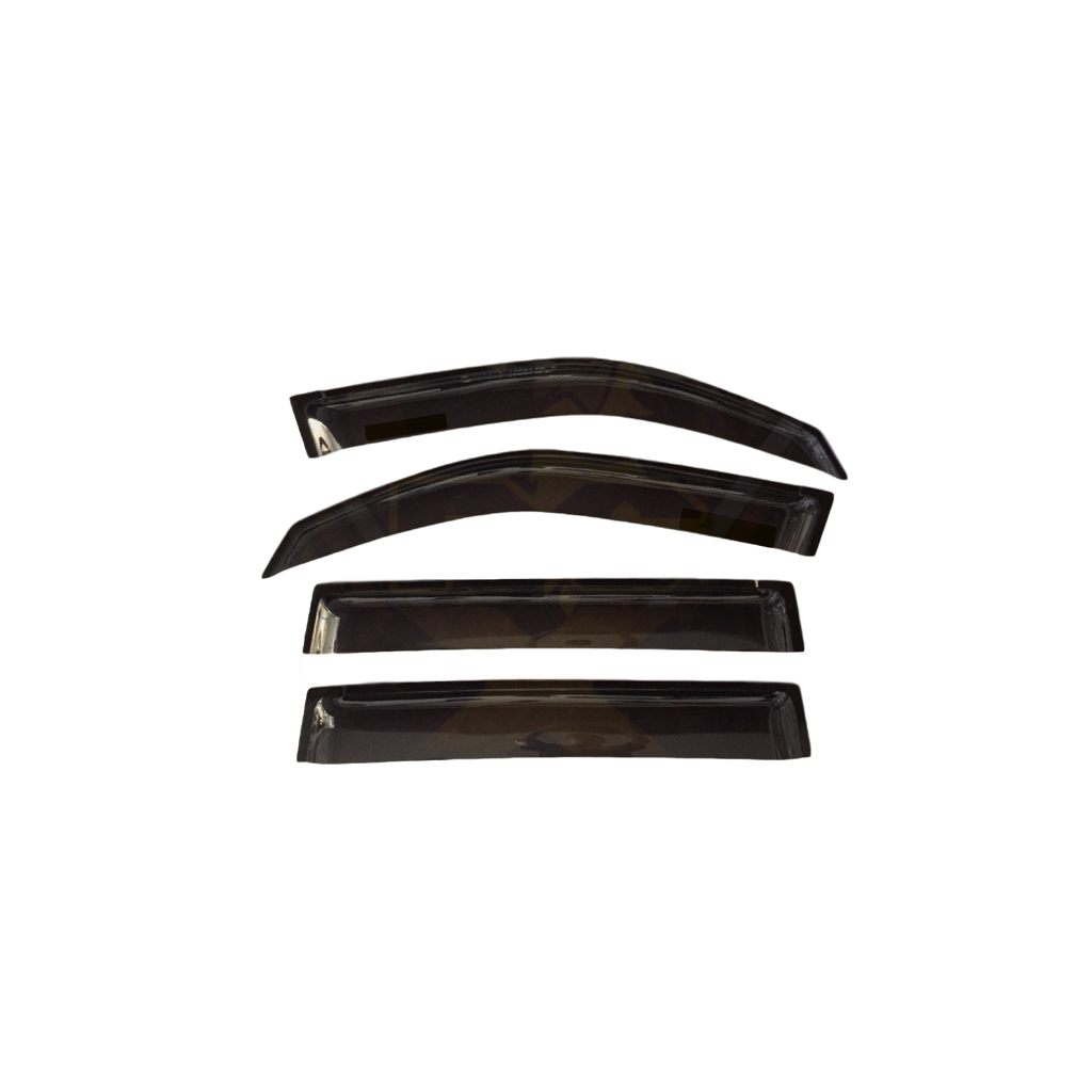 Dark Smoke Out-Channel Rain Guards For Chrysler 200 4-Door (2011-2014) – 4pcs