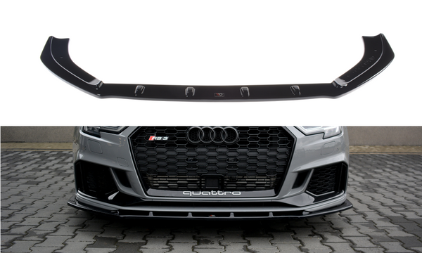 LUST EXCLUSIVE FRONT BUMPER BAR LIP TO SUIT AUDI RS3 8V SEDAN 2017-2019