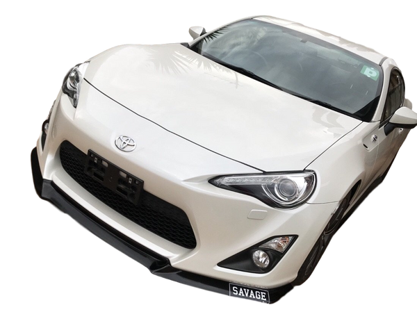 GT STYLE FRONT BUMPER BAR LIP TO SUIT TOYOTA 86 2013-2016