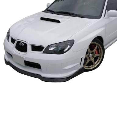 CS2 STYLE FRONT BUMPER BAR LIP TO SUIT SUBARU WRX STI HAWKEYE 2006-2007