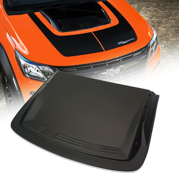 BONNET SCOOP W/ STUDS TO SUIT HOLDEN COLORADO 2016-2019 4X4 4WD