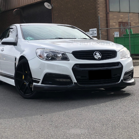 FRONT BUMPER BAR LIP SPLITTER TO SUIT HOLDEN COMMDORE VF SERIES 1 SV6 SS