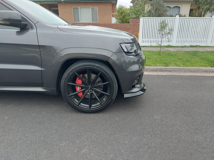 Brand New Gloss Black Front Lip To Suit Jeep Grand Cherokkee SRT 2015 - 2019