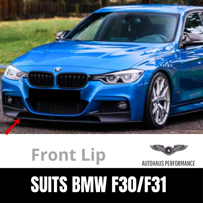 Brand New Gloss Black Front Lip For 3 Series BMW F30/F31 2012-2018