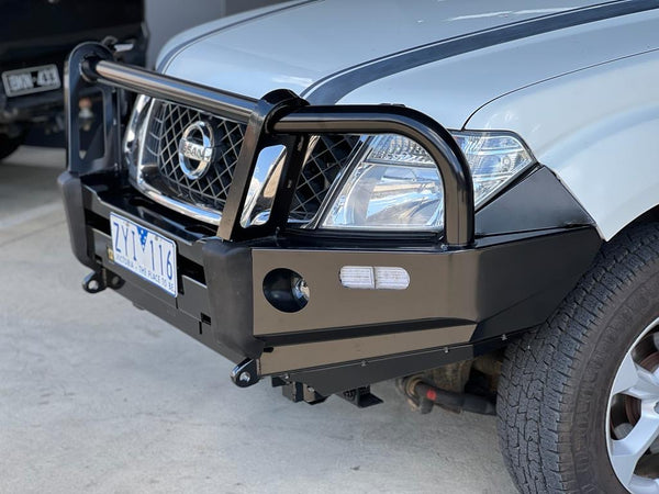 Premium Deluxe 63mm Bull Bar For Nissan Navara D40 Spanish / THAI 2005 – 2015