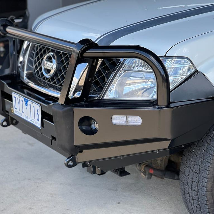 Premium Deluxe 63mm Bull Bar For Nissan Navara D40 Spanish / THAI 2005 – 2015