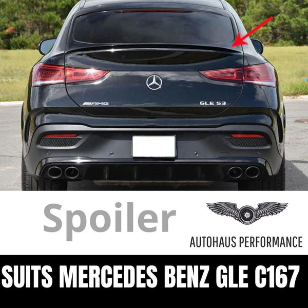 Gloss Black Rear Wing Trunk Spoiler to suit Mercedes Benz GLE C167 All Models