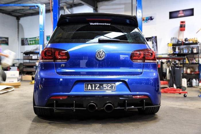 Gloss Black Rear Diffuser for VW Volkswagen Golf R MK6 – AutoHaus ...