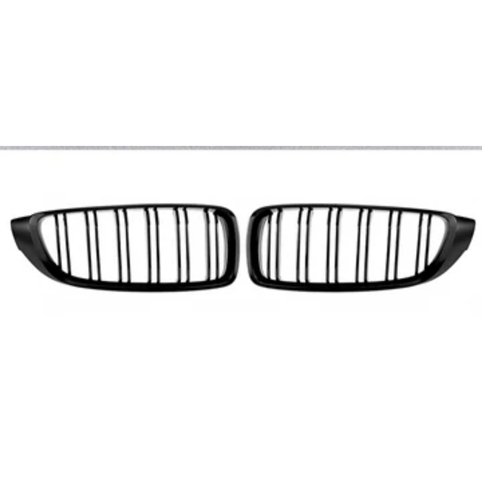 Gloss Black Front Grills for 2014-2020 BMW 4 Series 2 Doors F32 Front Grills