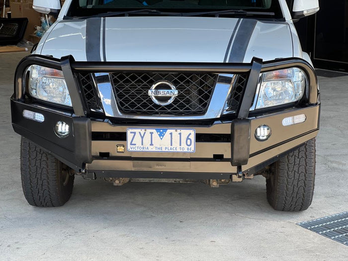 Premium Deluxe 63mm Bull Bar For Nissan Navara D40 Spanish / THAI 2005 – 2015